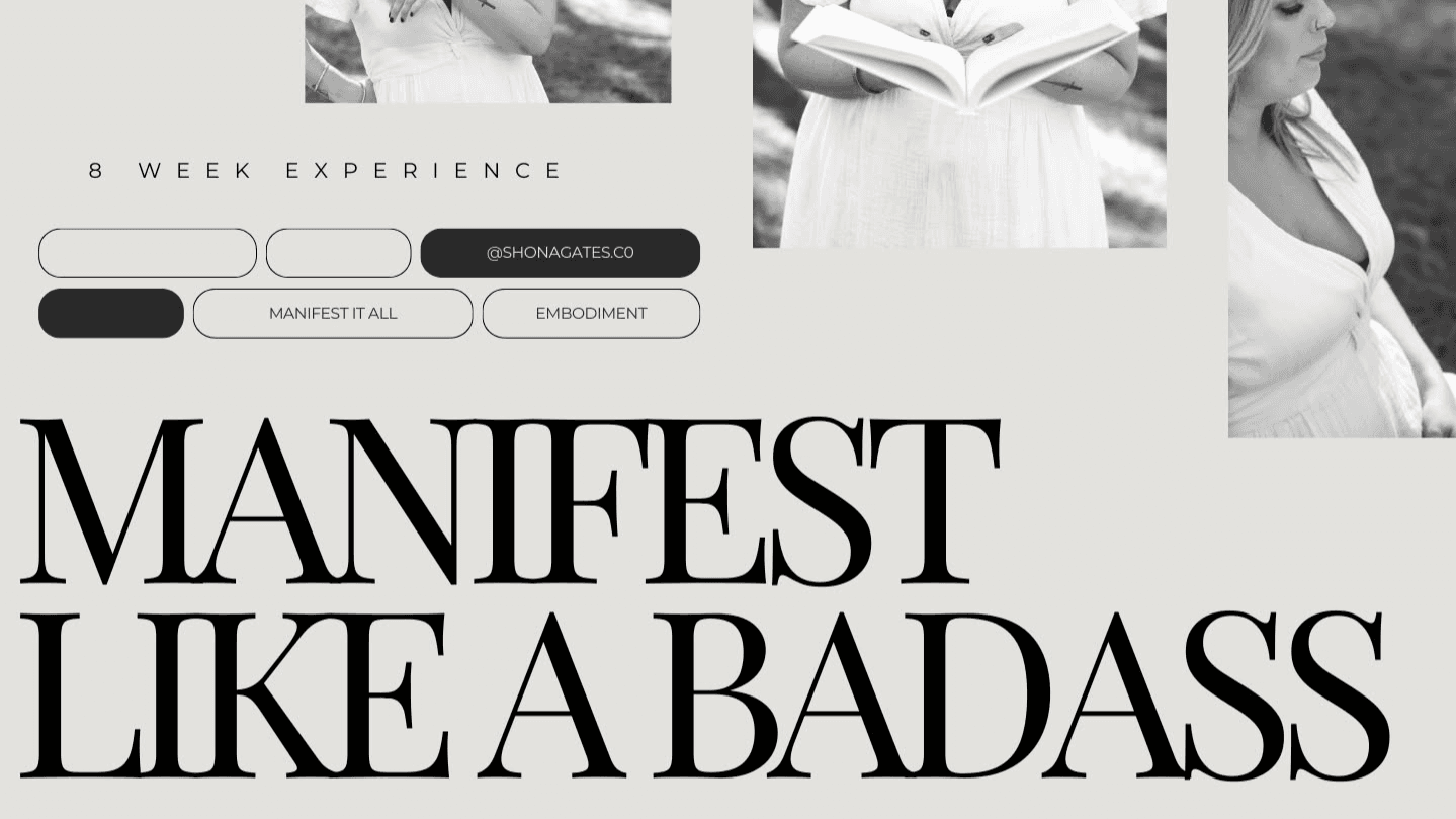 Manifest Like a BADASS