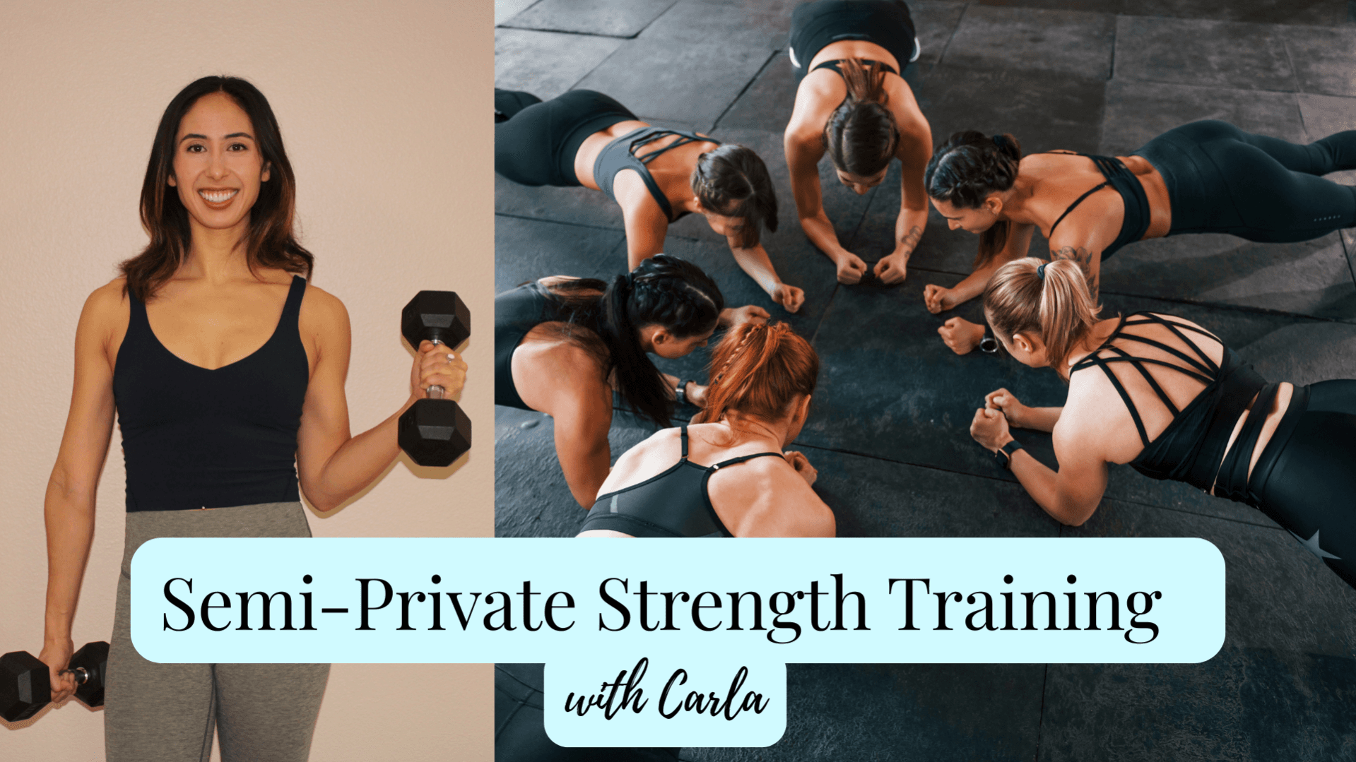 Info Semi-Private Training - 4 sessions/month
