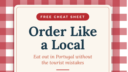 Eat like you live here, not like a tourist