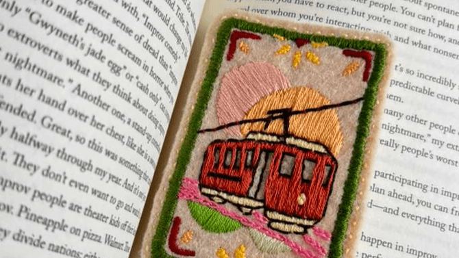 The Lisbon Tram Patch – Embroidery Pattern