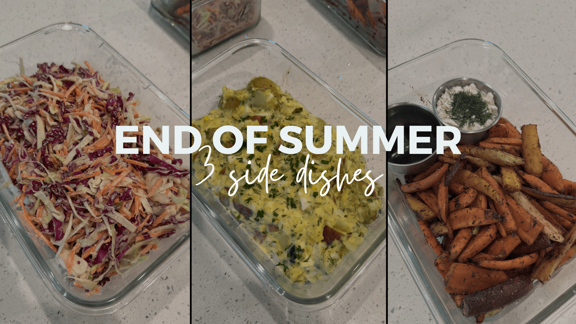 End of Summer Side Dishes