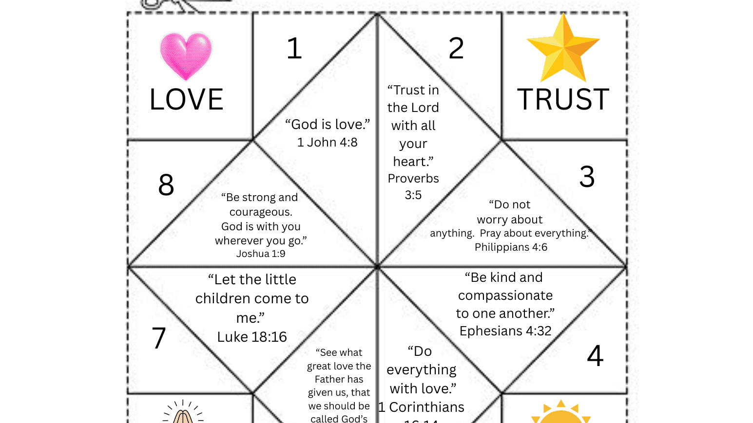 Bible Teller Printable