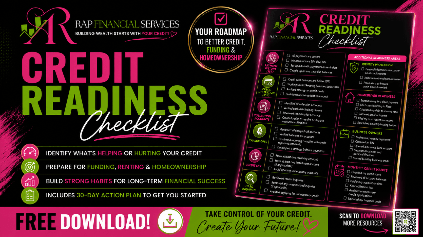 Credit Readiness Checklist