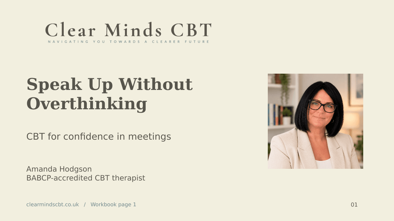 Speak Up Without Overthinking