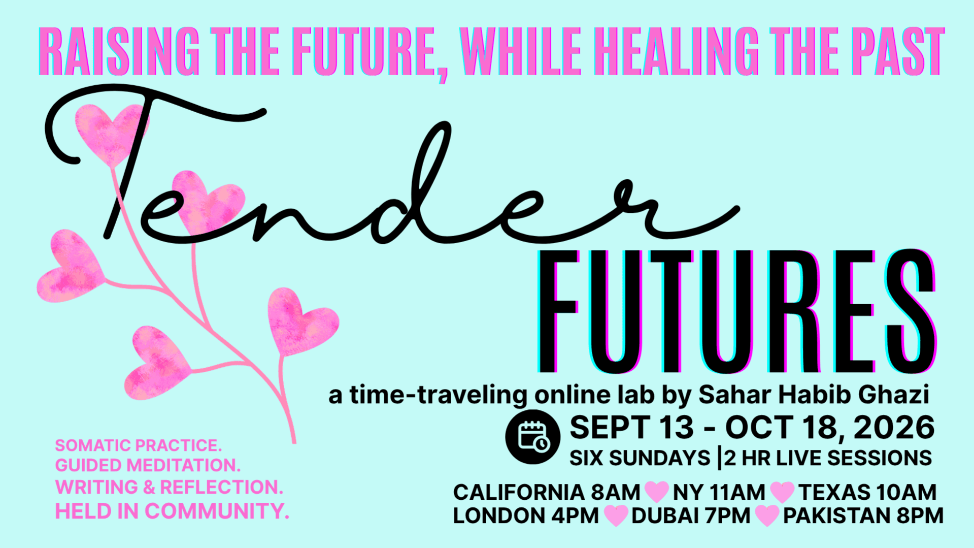 TENDER FUTURES LAB - SOLD OUT
