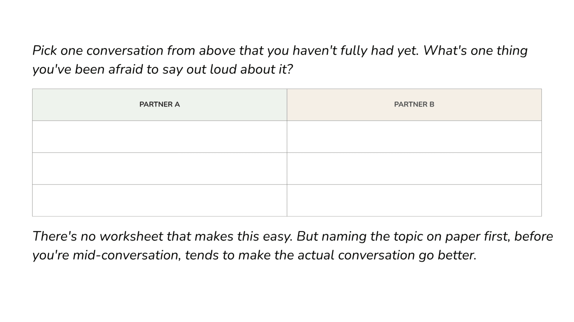 Our Money Plan Workbook
