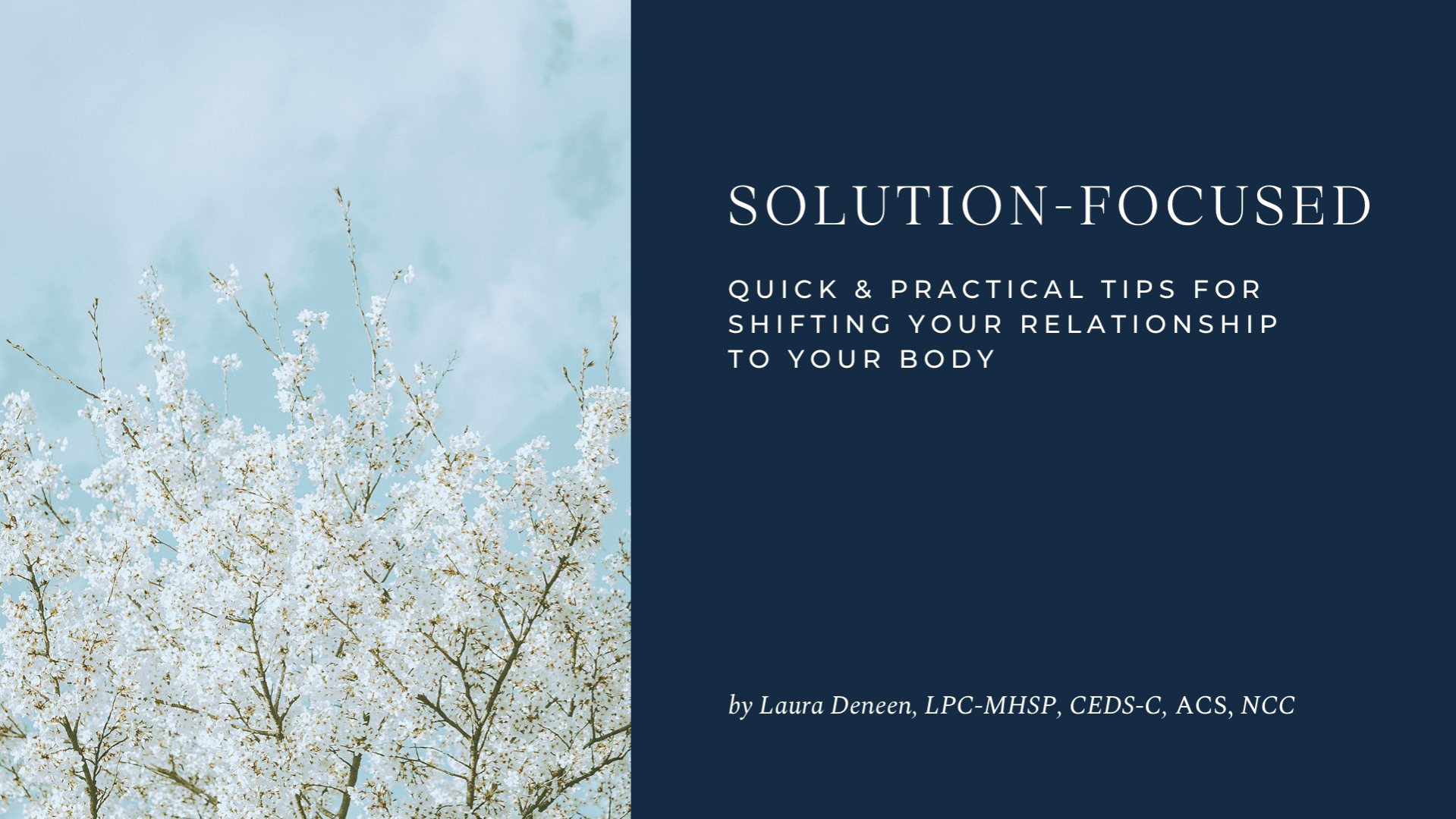Solution Focused Mini-Course