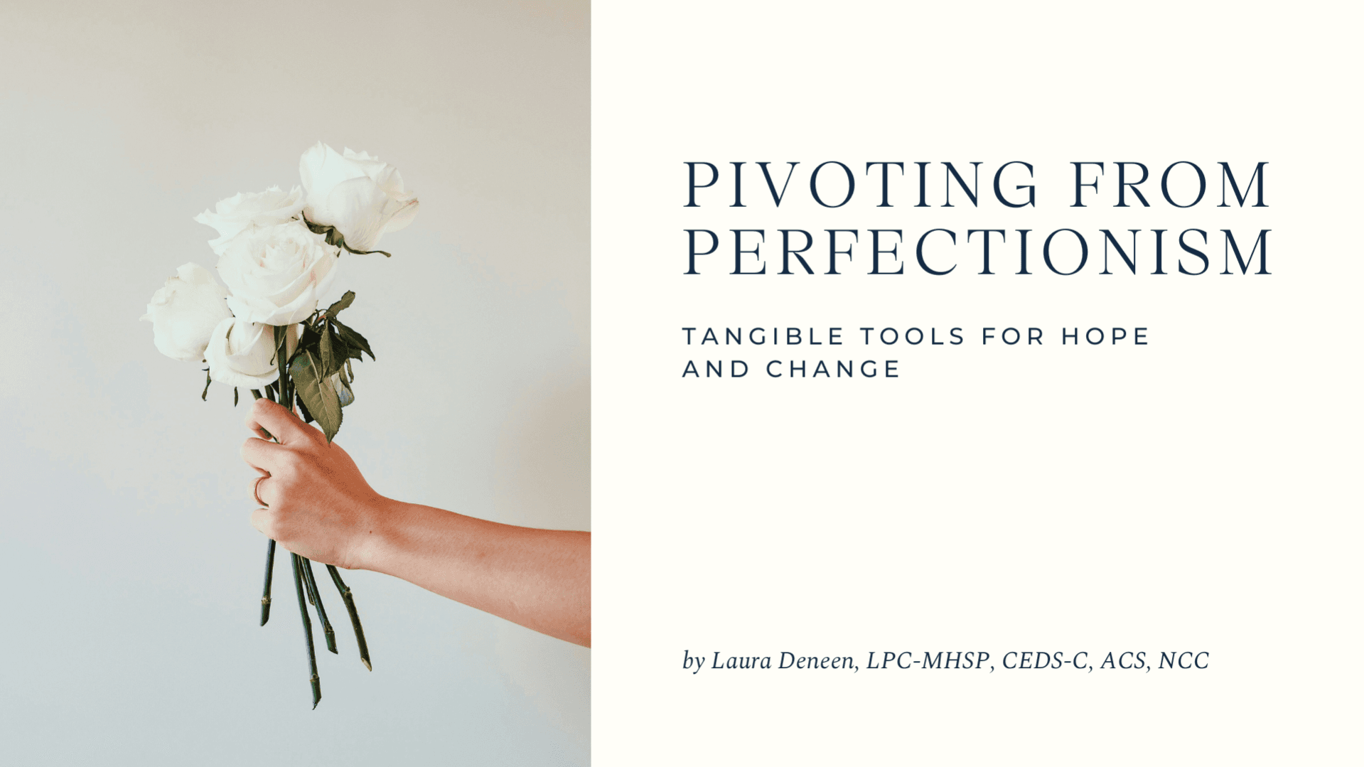 Pivoting From Perfectionism