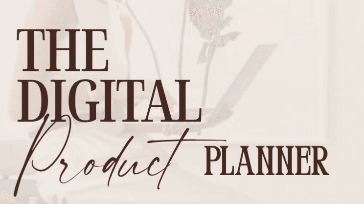 The Digital Product Planner