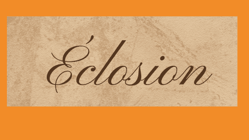 Tirage éclosion