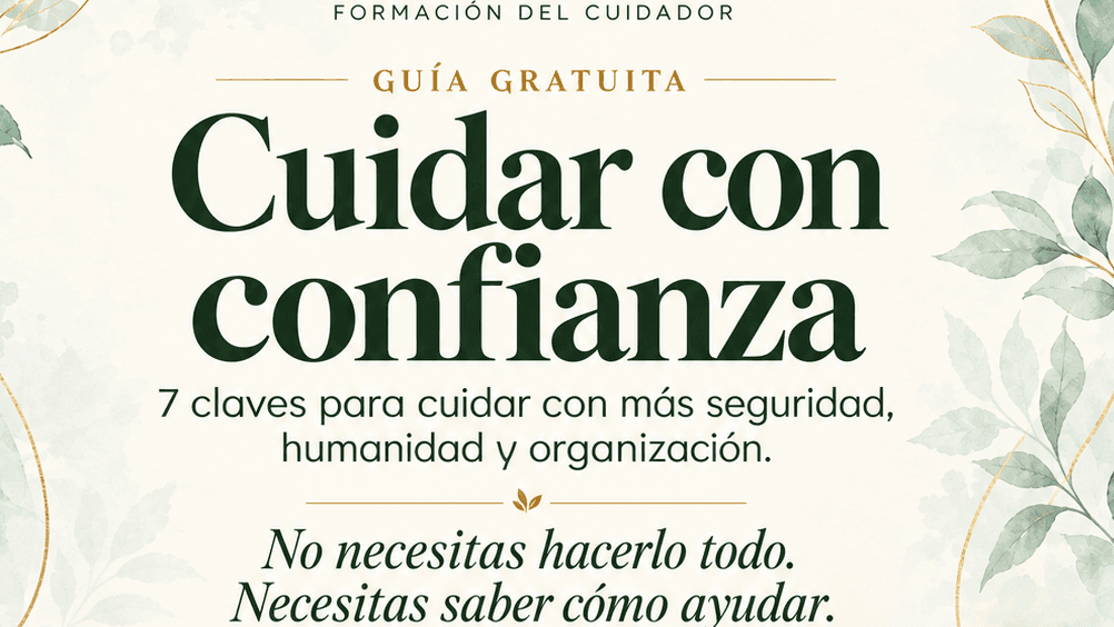 CUIDAR CON CONFIANZA