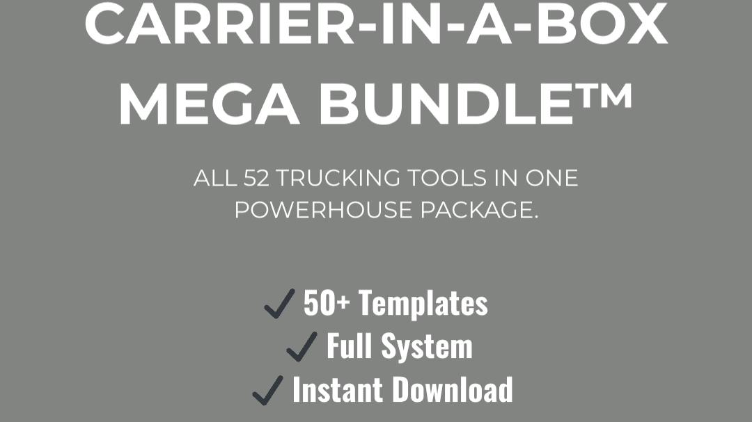 Carrier-In-A-Box™ Mega Bundle