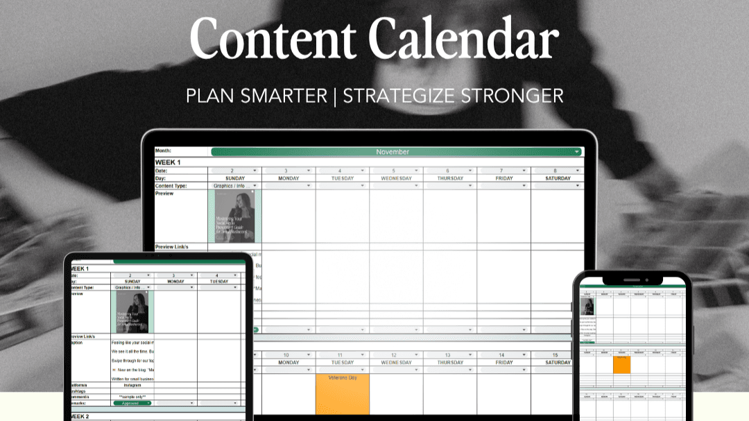 The Ultimate Social Media Content Planner