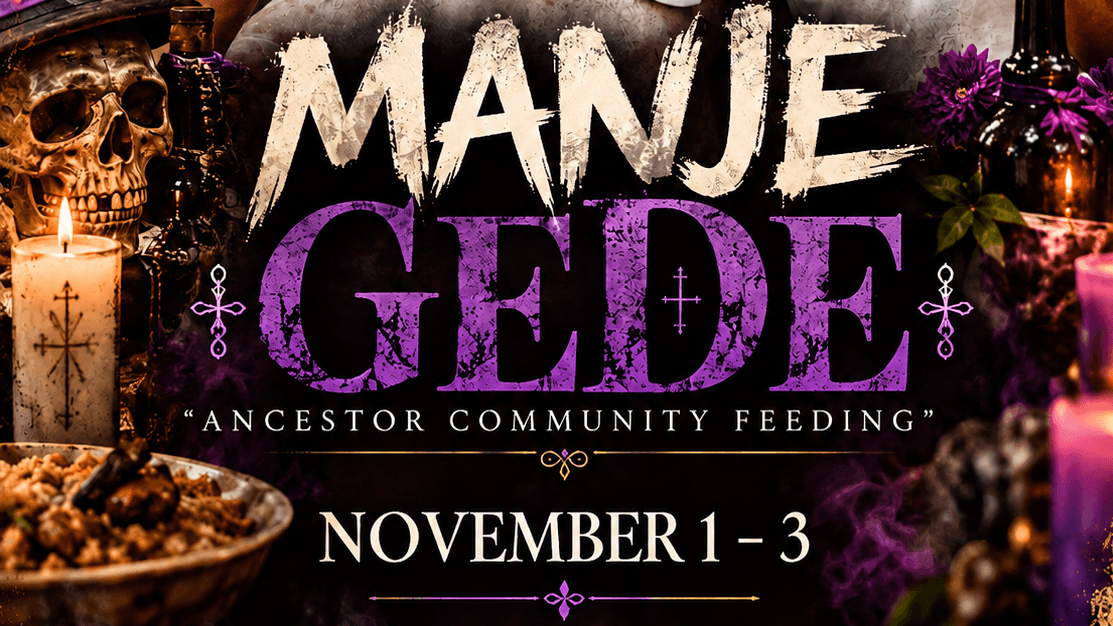 MANJE GEDE ancestor offering