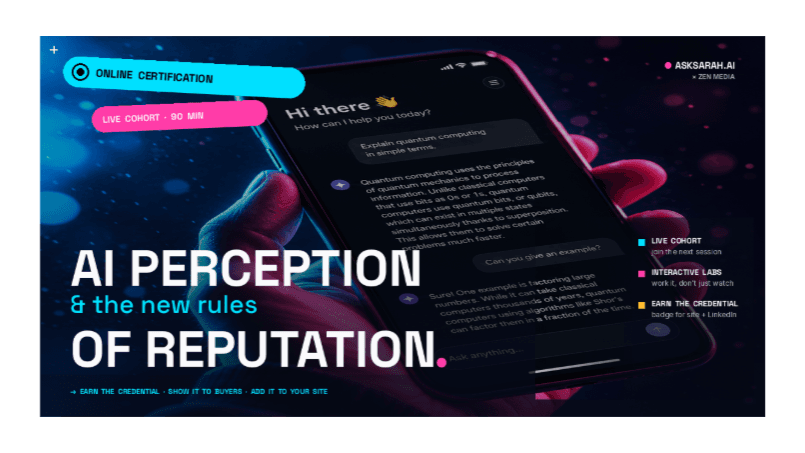AI Visibility Certification Day
