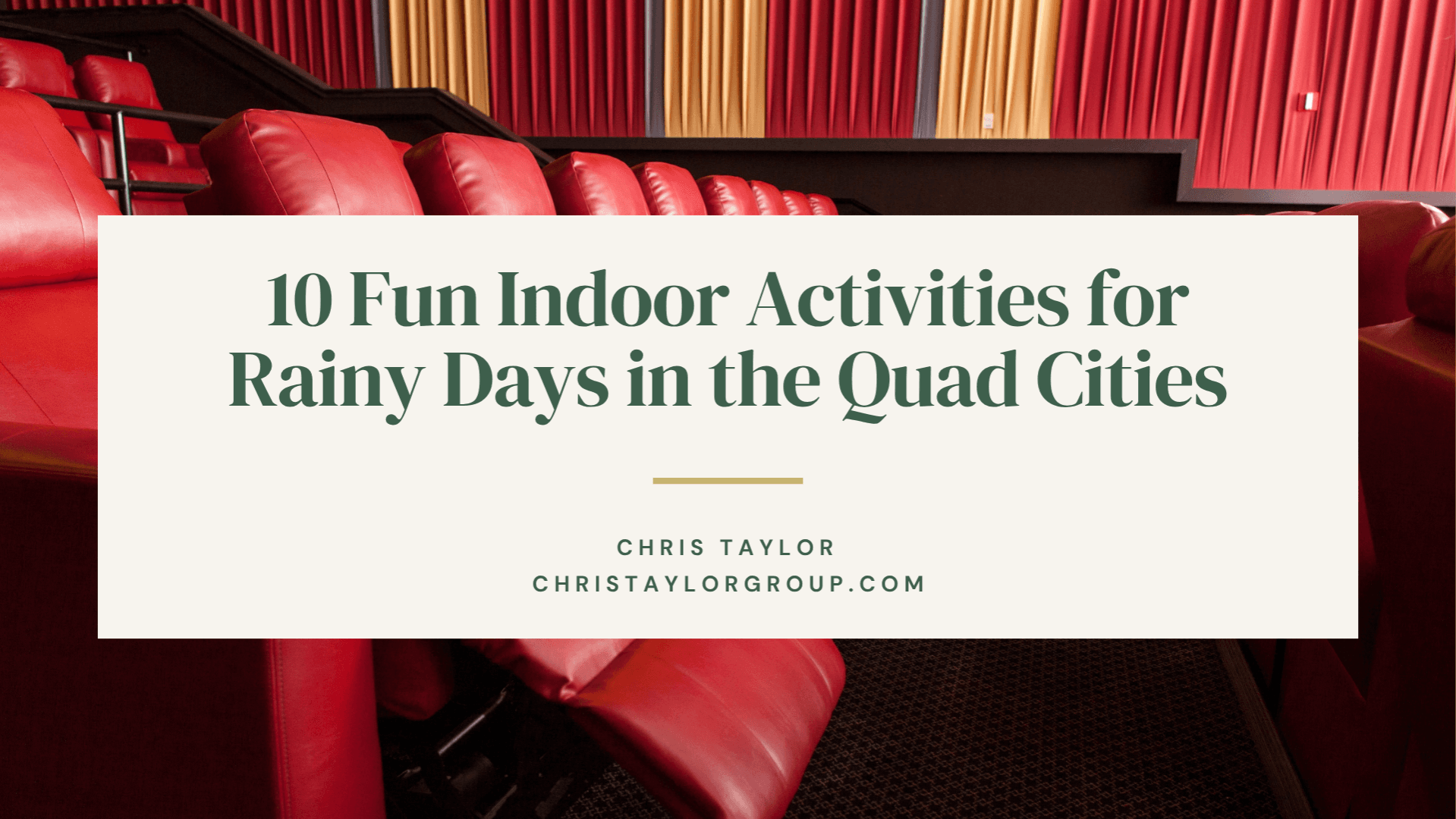 Rainy Day Fun in the Quad Cities