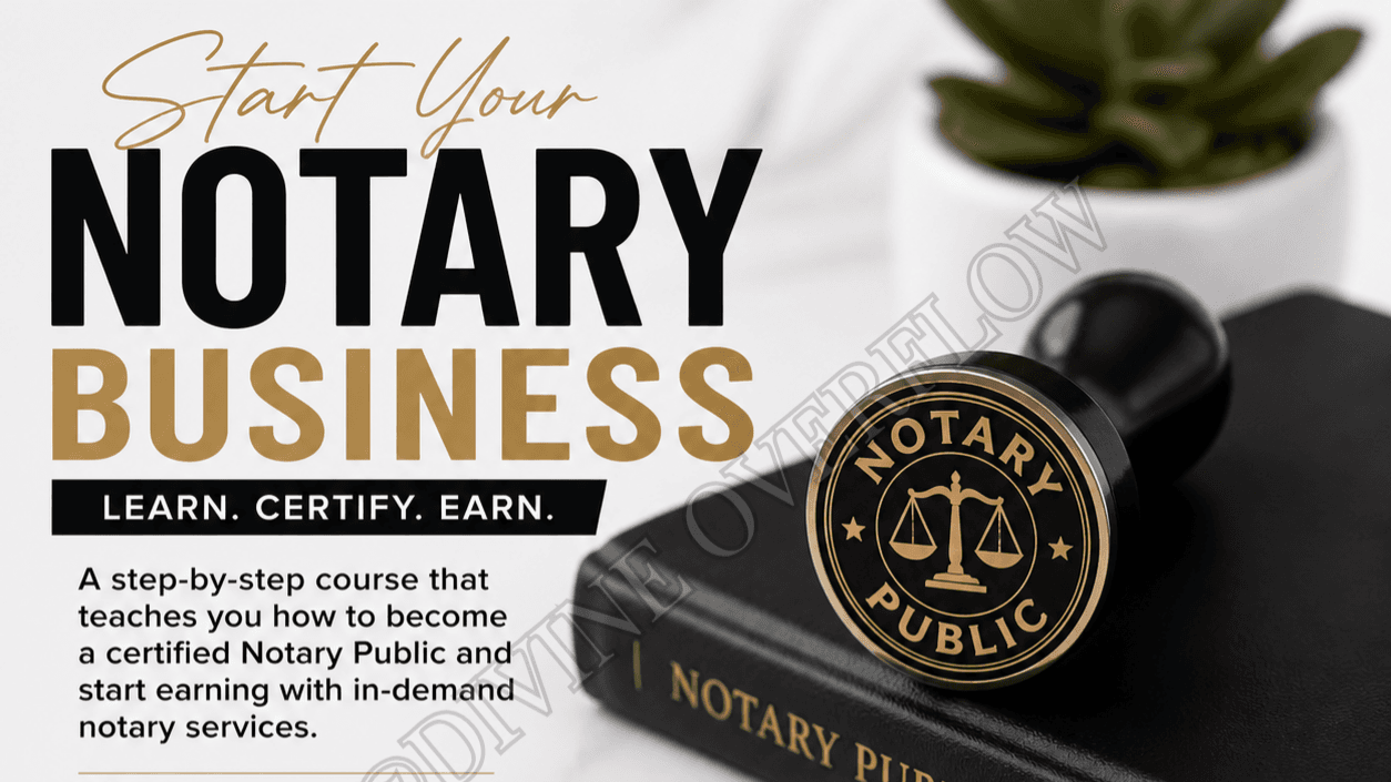 Get My Notary Public Course Now!