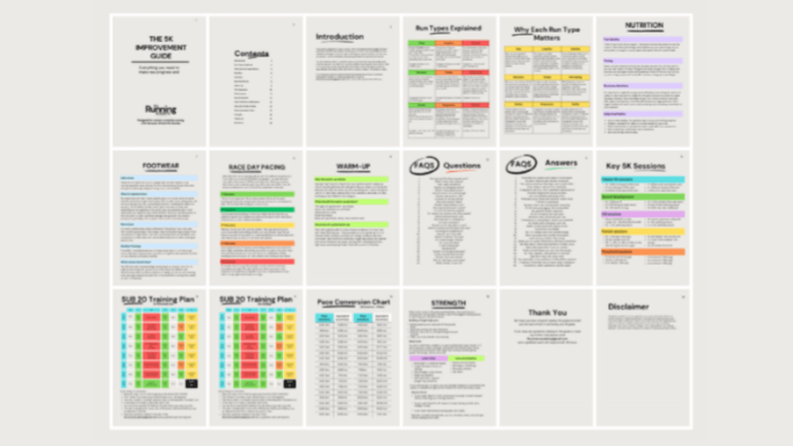 5K, 10K, Half & Marathon Guides (130 Sessions) 🚀