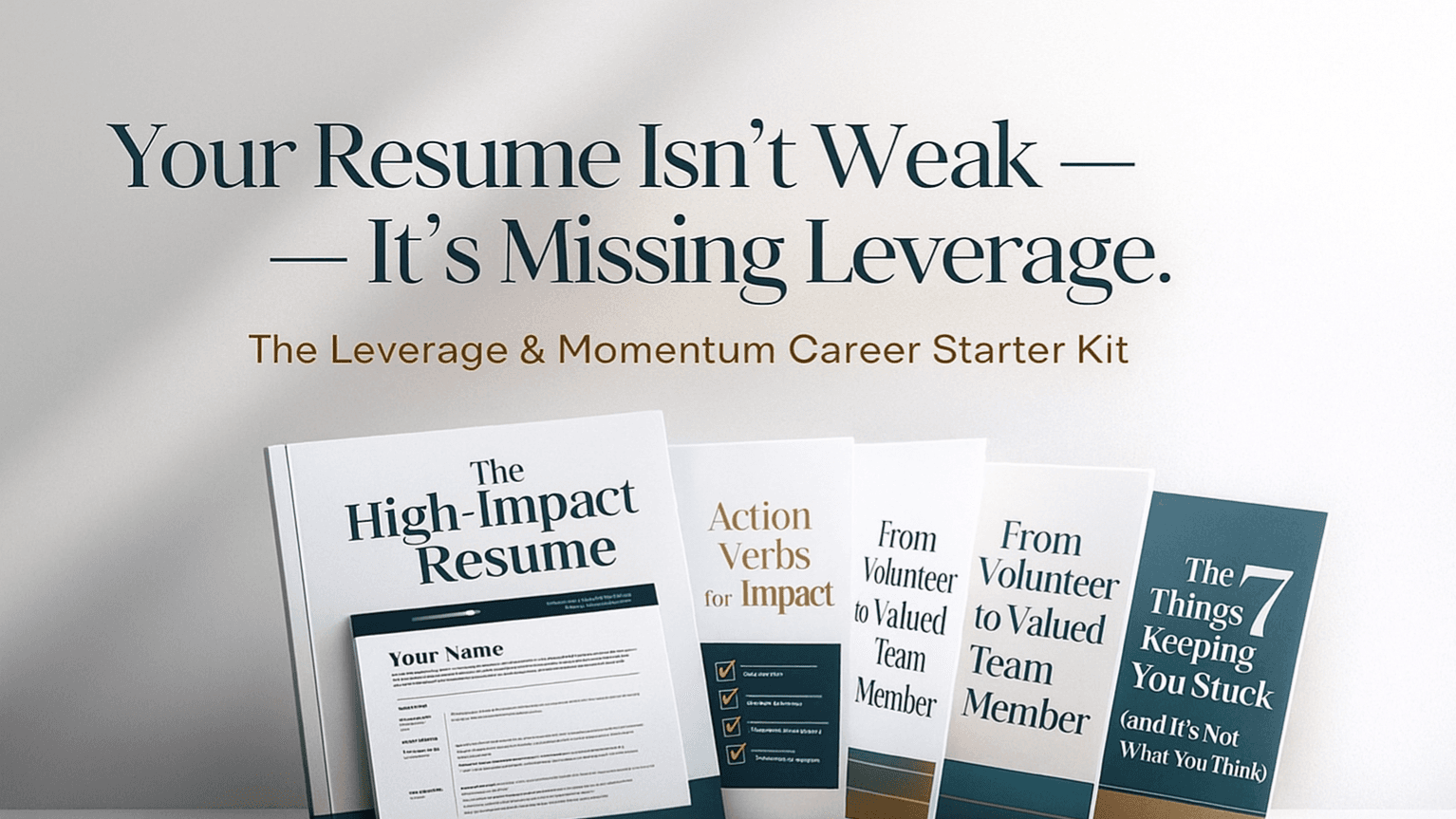 The Healthcare Career Confidence Bundle
