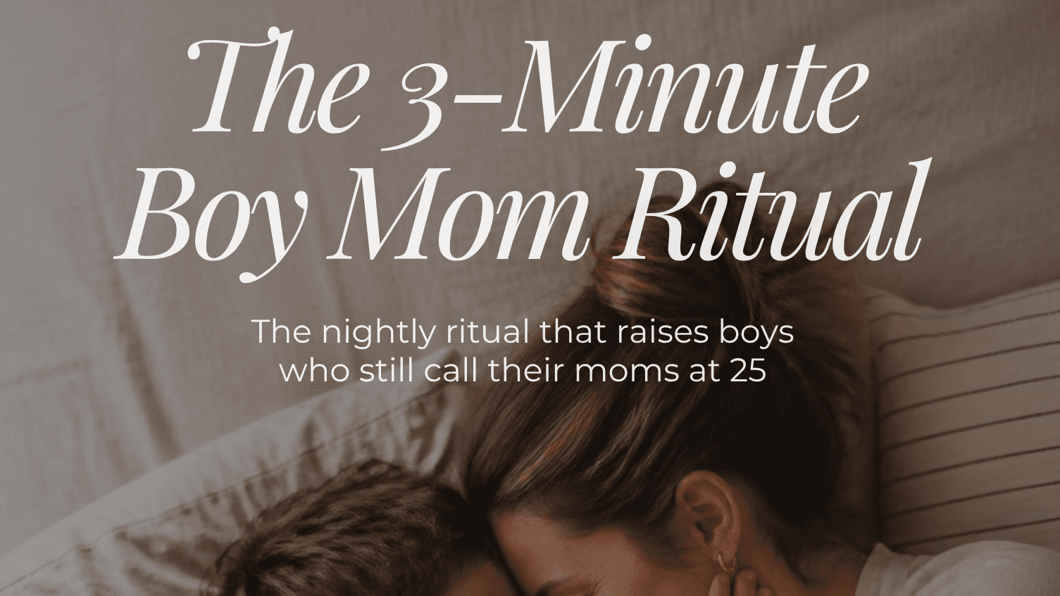 The 3 Minute Boy Mom Ritual Guide