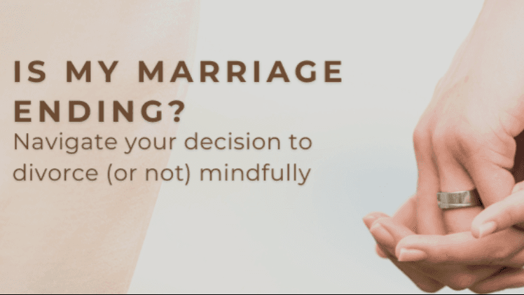 Is My Marriage Ending?