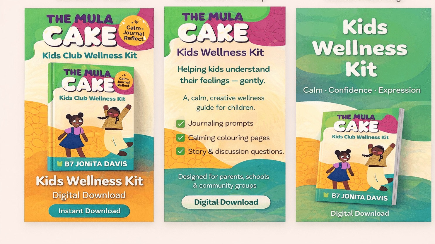 The Mula Cake Kids Club – Wellness Kit