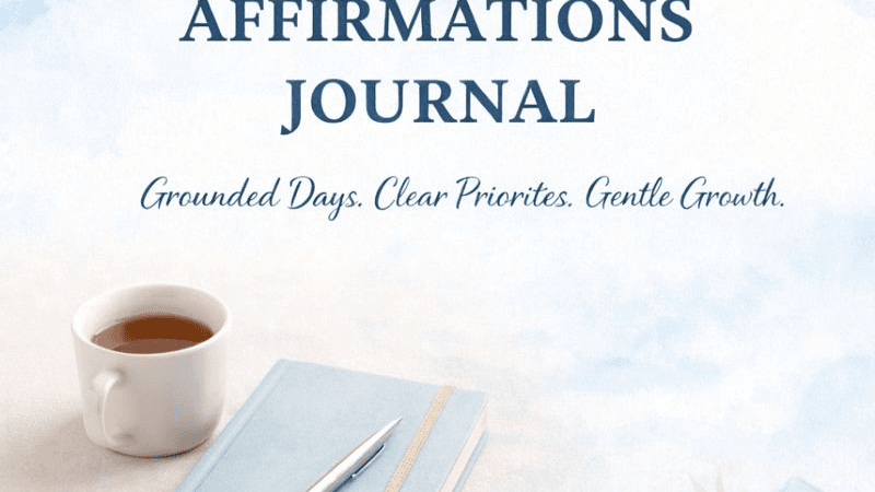 2026 Daily Affirmations Journal