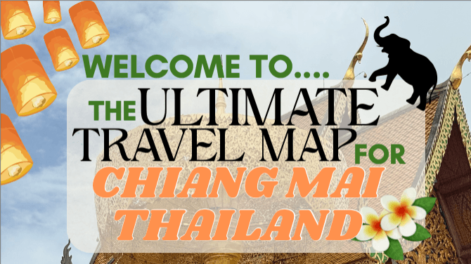Chiang Mai Travel Map