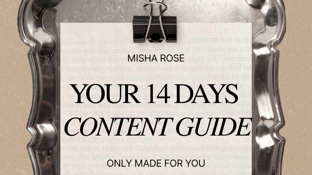 Your Own Exclusive Content (3 days)