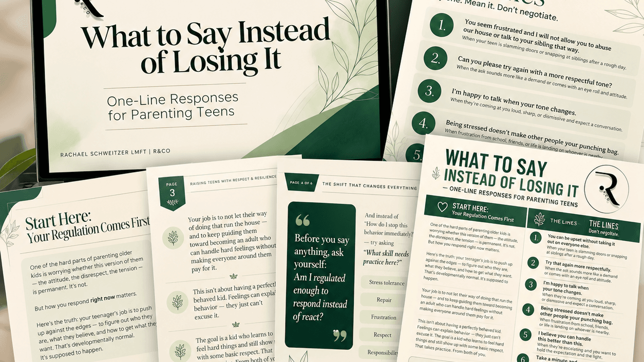 Parenting Teens (Without Losing It)