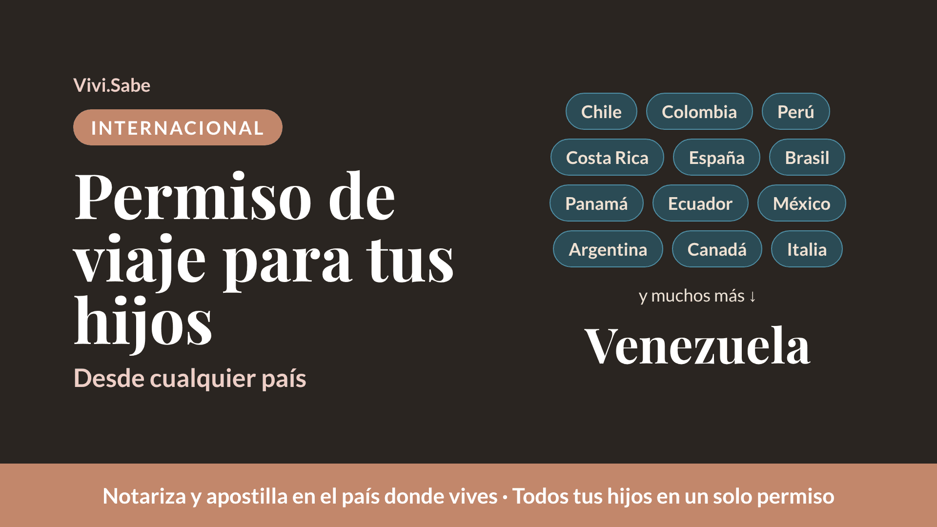 Permiso de viaje a Venezuela | INTERNACIONAL