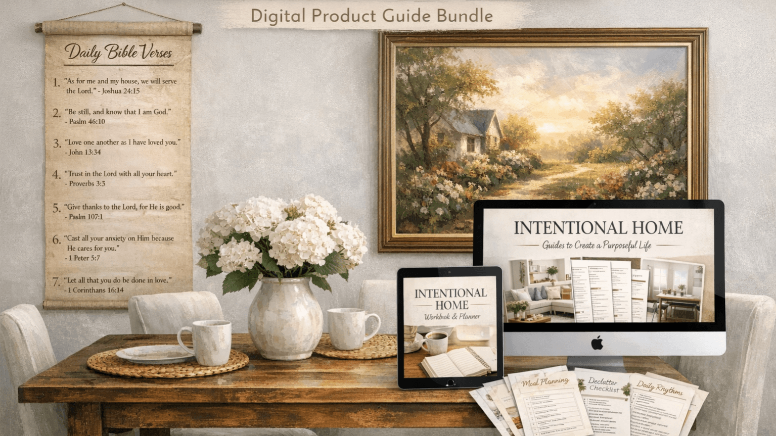 Intentional Home Guide, Start Living Intentionally