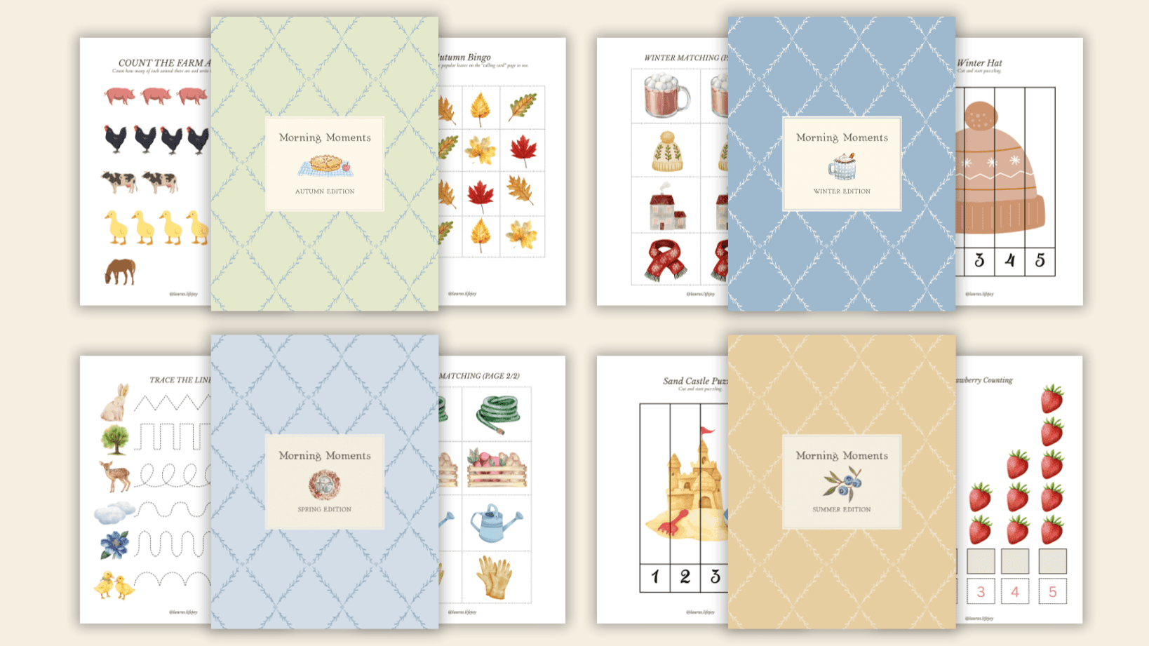 Full Year Morning Moments Bundle (All 4 Seasons)