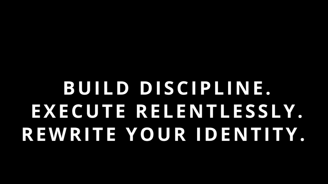 Discipline Over Motivation