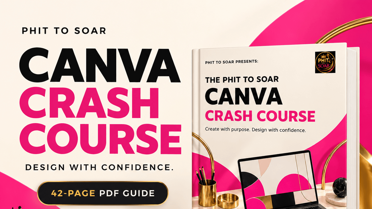 PHIT TO SOAR Canva Crash Course Guide