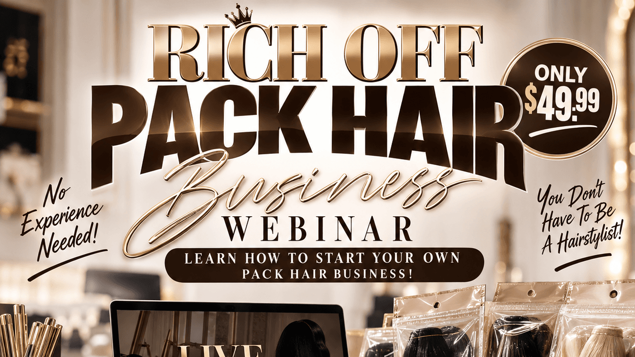Build Your Pack Hair Biz Webinar 11/10 7pm est
