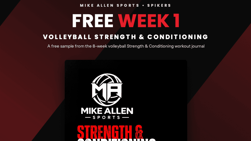 FREE Week 1: Volleyball Strength & Conditioning