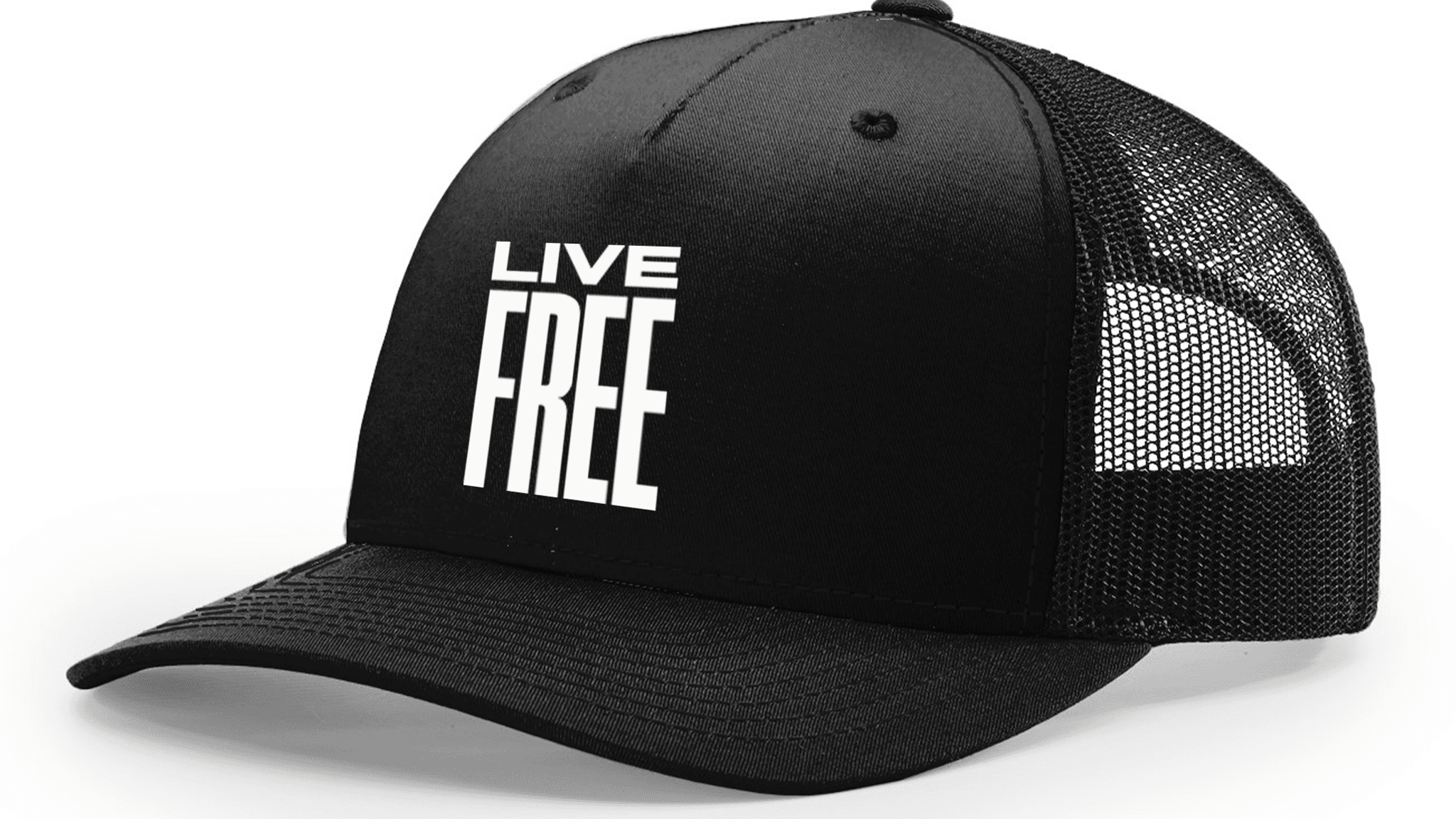 Live Free Logo Hat