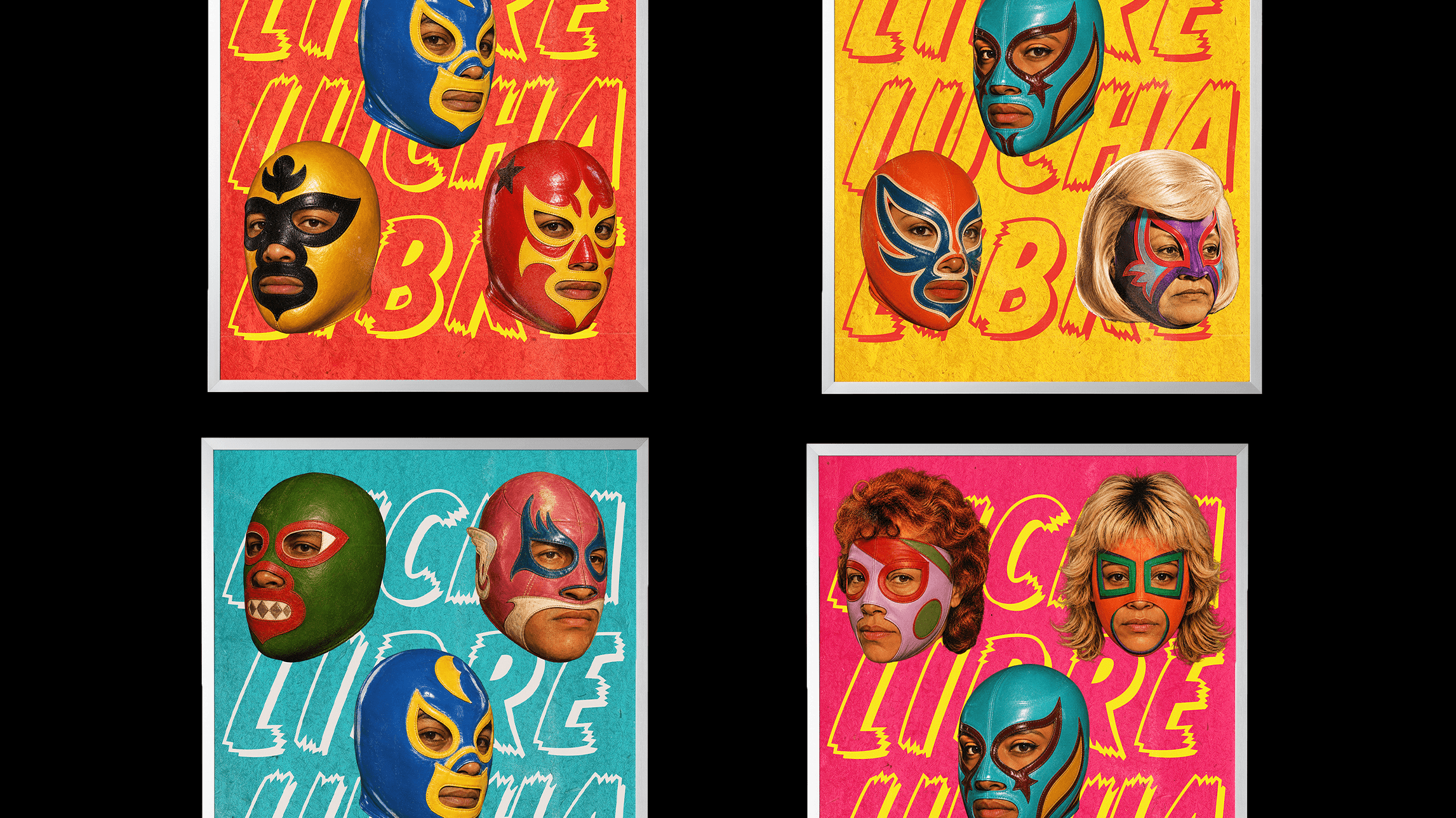 Lucha Libre Collection (SET OF 4) - Thank you!