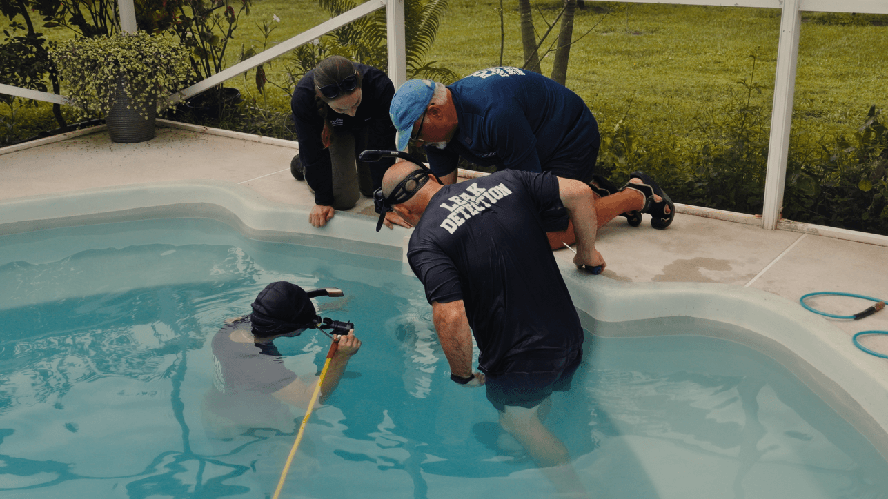 2-Day Pool Leak Detection Ride-Along