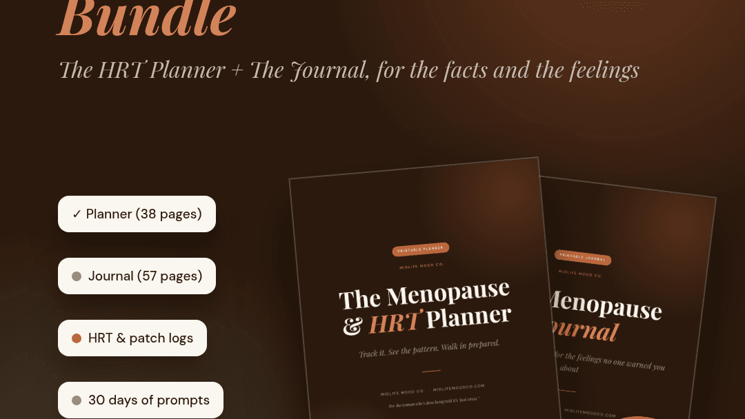 The Menopause Bundle: Planner + Journal