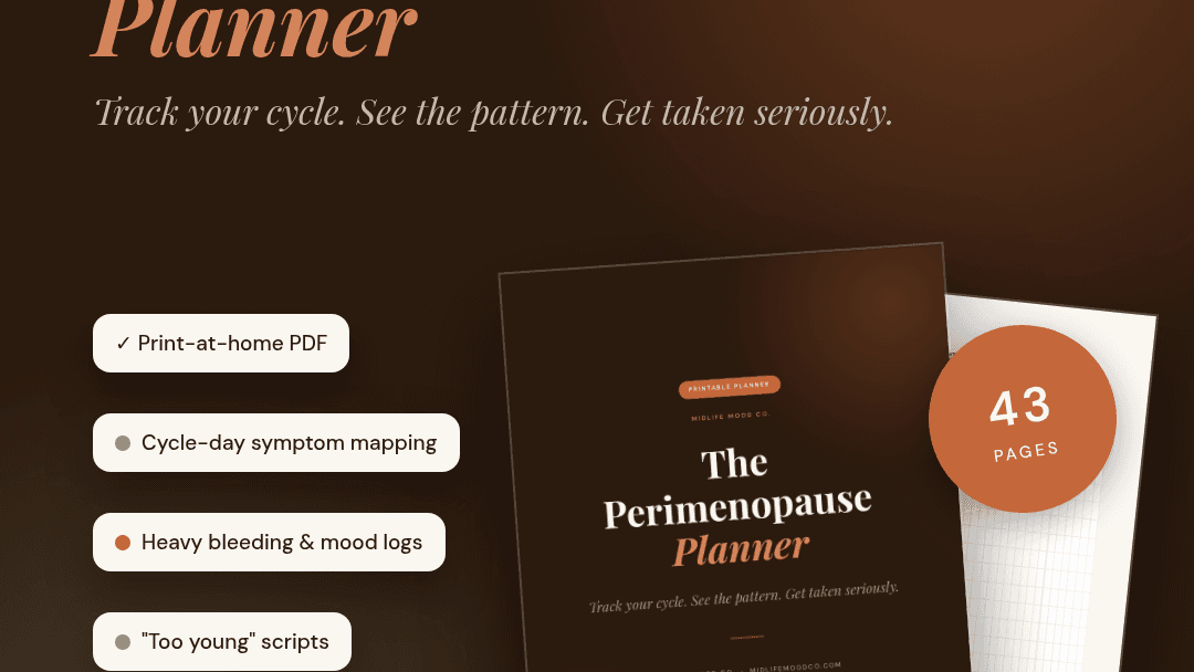 The Perimenopause Planner (Printable)