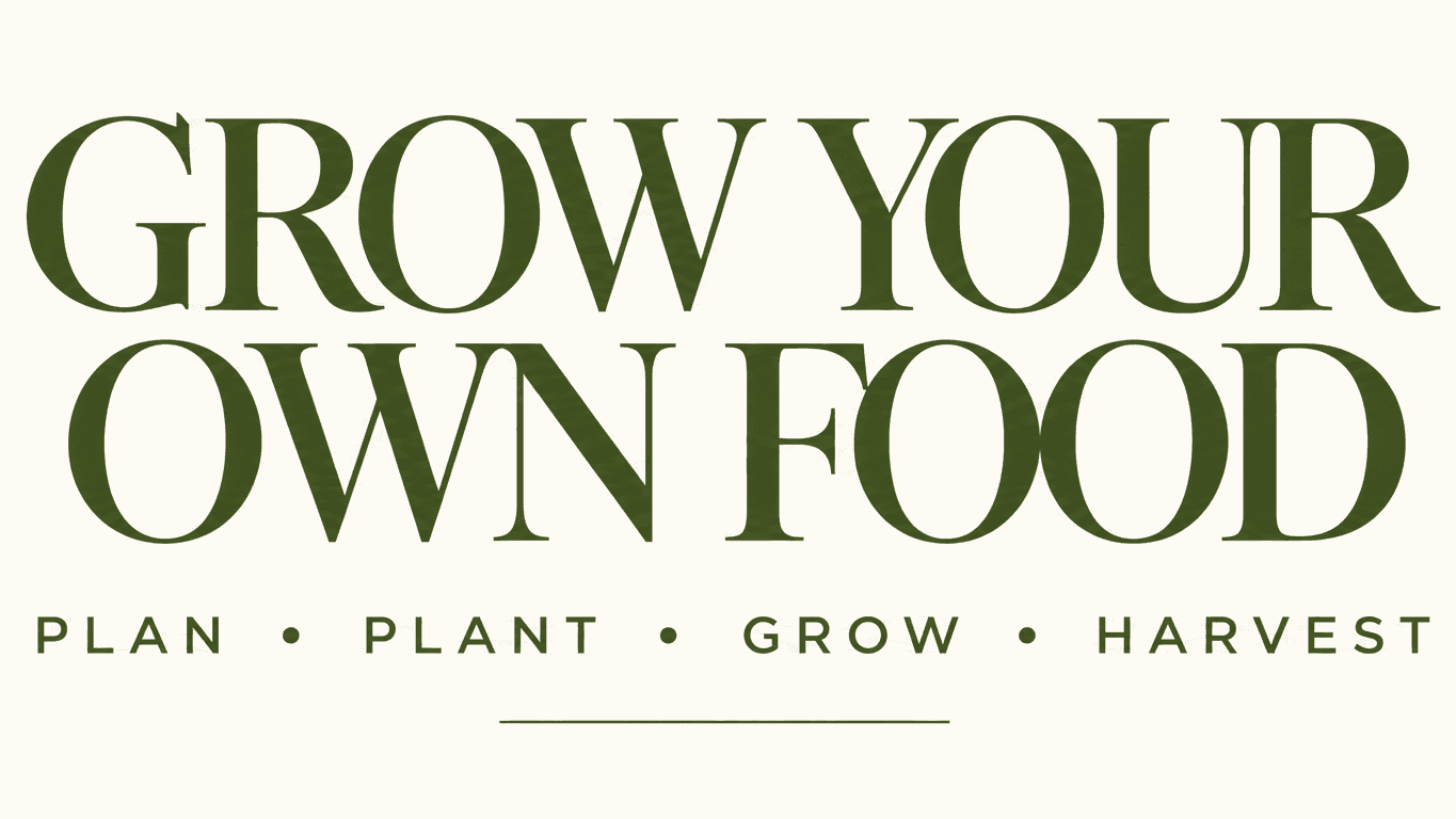 Grow Your Own Food Course