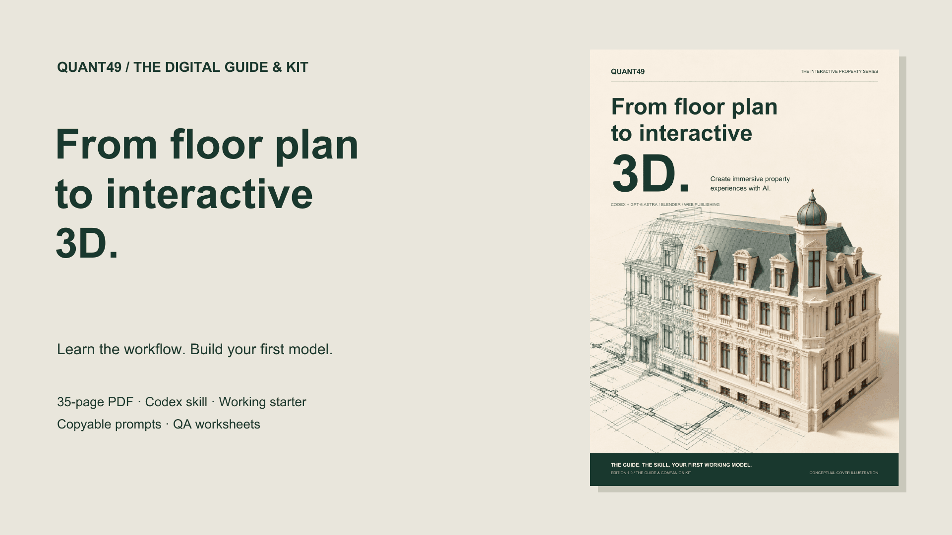 From Floor Plan to Interactive 3D