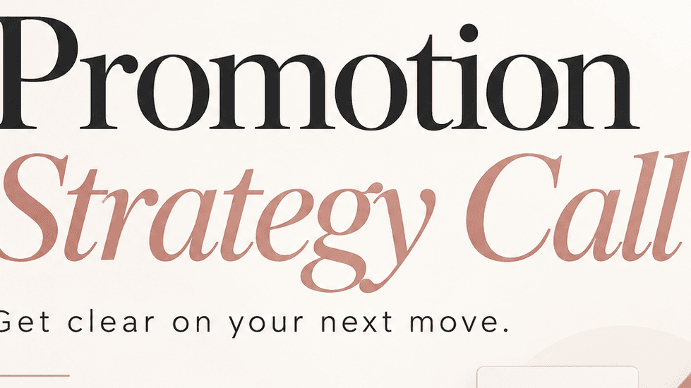 Promotion Strategy Call
