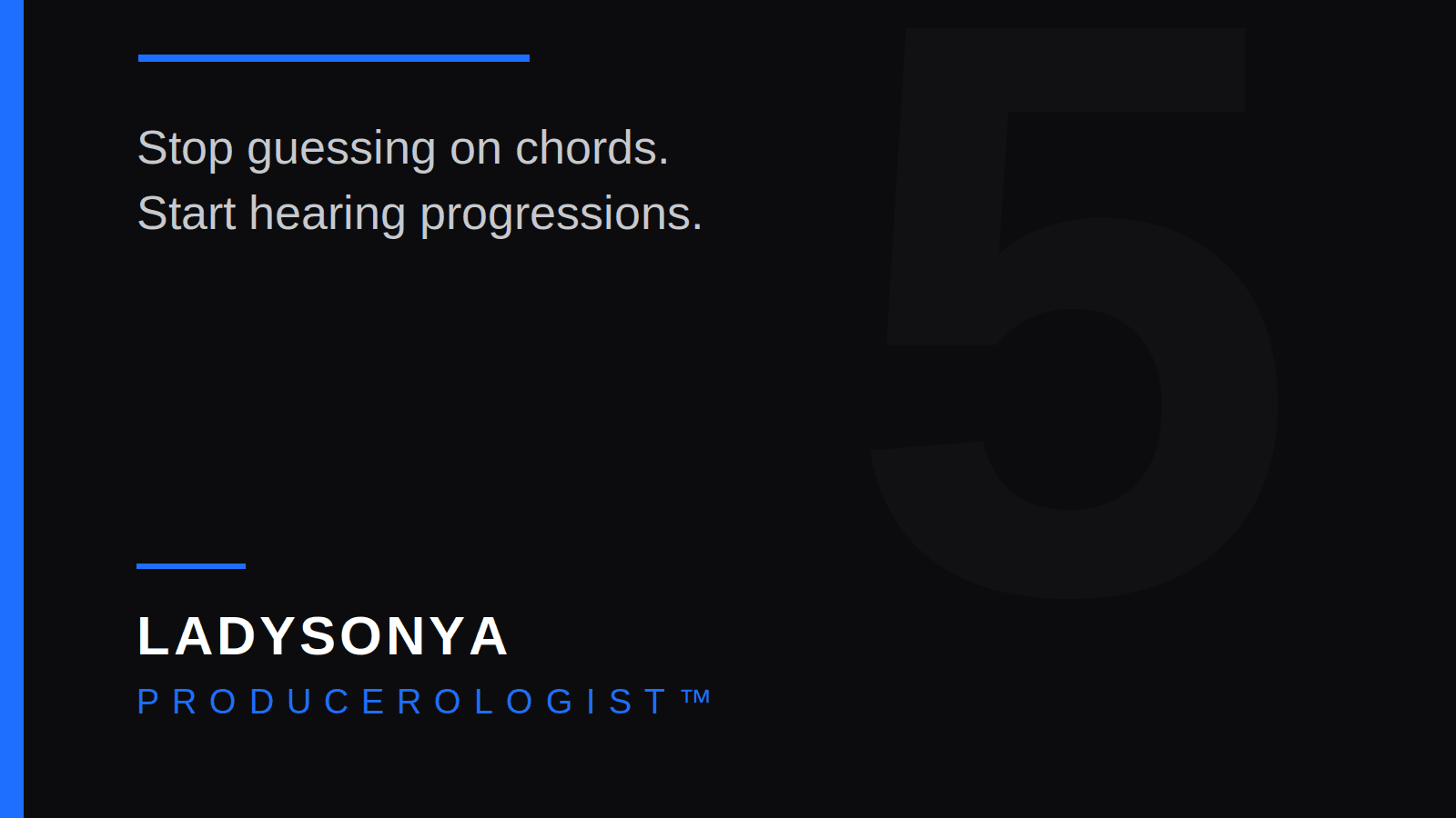 Five Musical Gaps Keeping Producers Stuck (E-Book)