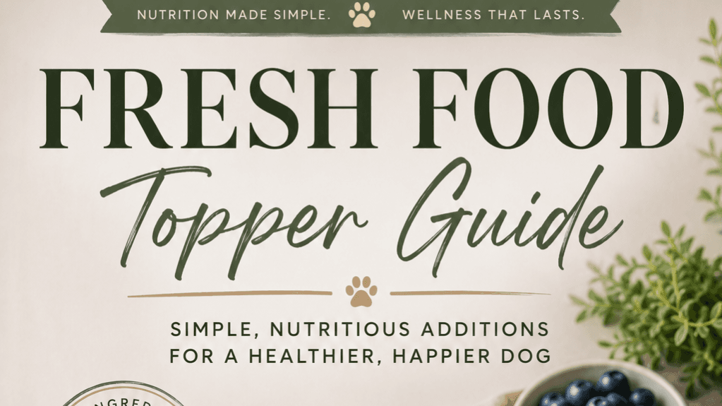 Fresh Food Topper Guide
