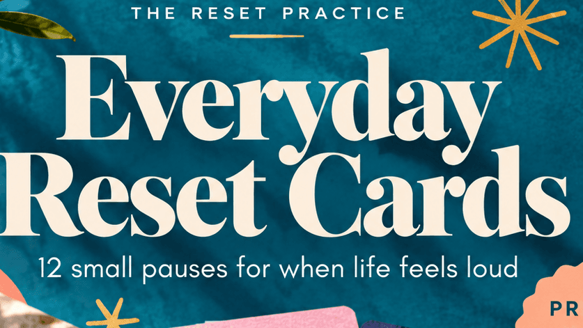 Everyday Reset Cards - Print, Cut, Reset!