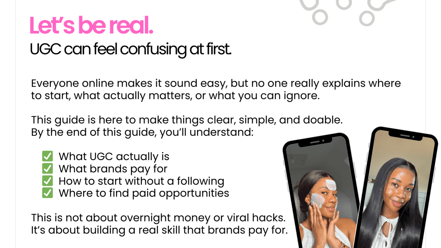 FREE UGC Starter Guide for Beginners