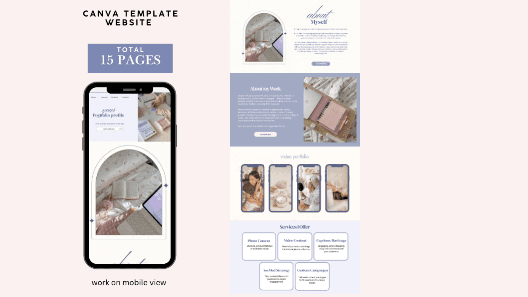 Get my Portfolio Website Template